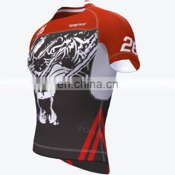 New Design Blank Sublimation Wholesale Women Rugby Jerseys photo-2