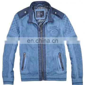 2015 new style mens fashion handsome jean jacket