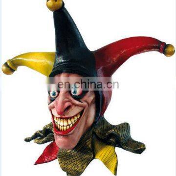 High Qulity Deluxe Masquerade Masks Circus Costume Latex Clown Masks