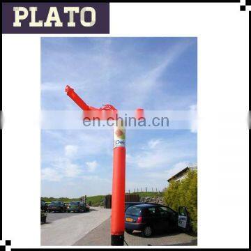 Red inflatable sky air dancer , advertising air dancer for outdoor advertising