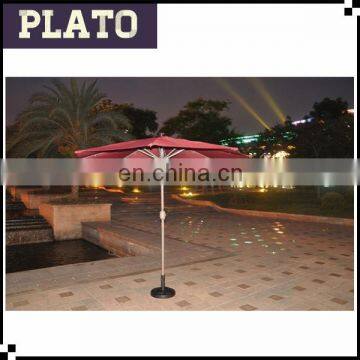 Creative designed patio umbrella,solar charger umbrella,LED umbrella