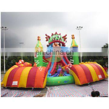 Funny Dragon Inflatable Sport Water Park For Sale