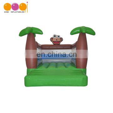 EN14960 certified kid game jungle monkey inflatable animal bouncer for party