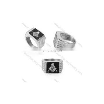 Customizable 316l Stainless Steel Freemason Masonic Jewelry photo-6