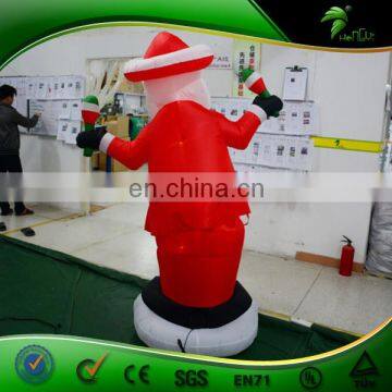 Hongyi Favorable Inflatable Christmas Santa Claus, Inflatable Father Christmas for Decoration