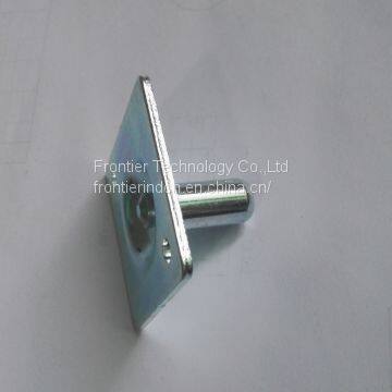 Zinc Plated Steel Metal Stamping Parts With Rivet photo-3