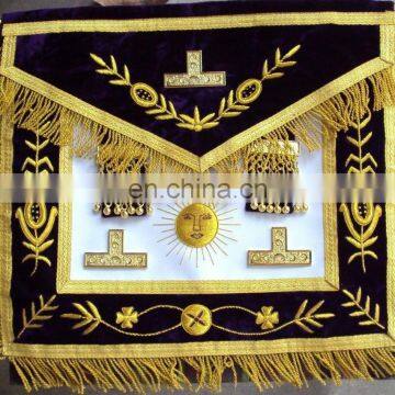 Hand Embroider Masonic Grand Master Apron