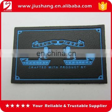 Custom design garment main leather label for clothing