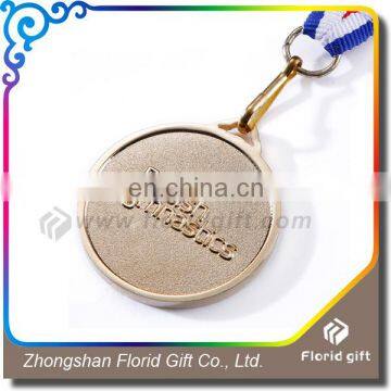 Fashion Cheap Award Metal Round Custom Medals With Ribbon photo-3