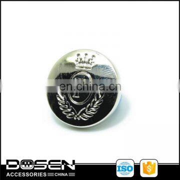 High quality personalized metal custom P brand sewing buttons for clothing decorate,uniform accessories.