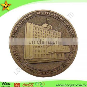 custom 3D high quality challenge coin wholesale for souvenir