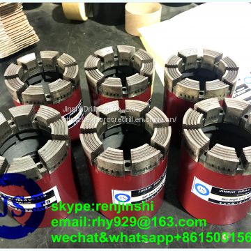 diamond core drill bits for hard rock/nx diamond core drill bits/exploration core drilling bit