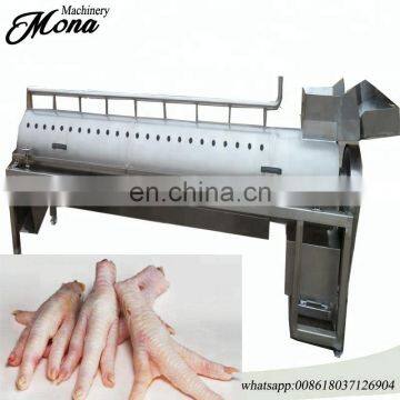 304 Stainless Steel Chicken Paws Skin Removing Feet Peeling Machine photo-4