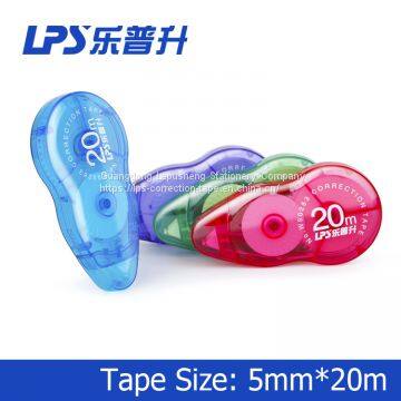 Office Correction Tape 20m Student Stationery OEM Custom Colored Correction Tape photo-2