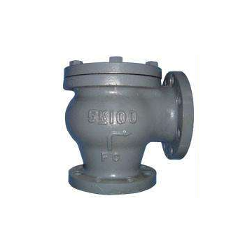 JIS Marine Valve Cast Iron Lift Check Angle Valve F7359 5K photo-2