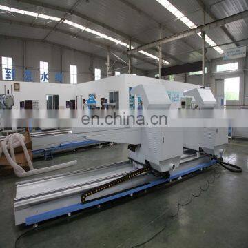 LJZ2X-CNC-500*4200 Aluminium Profile Heavy Duty CNC Double Head Cutting Machine