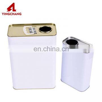 Lubricants oil tin containers 20l pail can for oil