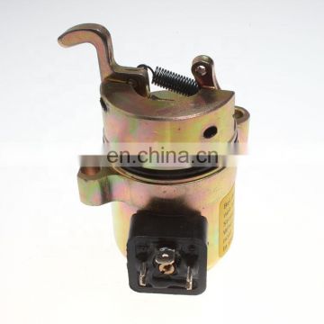 Engine Stop Solenoid 6686715 12V for for skid steer loader 442 863 883 S250 T200