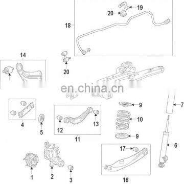 For Malibu Impala 2.4L Stabilizer Link 13281792 photo-3