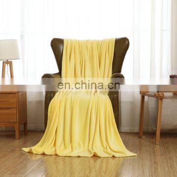 100% Polyester Flannel Blanket Two Sides Brushed Cozy Fleece Throw photo-3