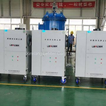 Industrial filter centralized portable welding fume collector