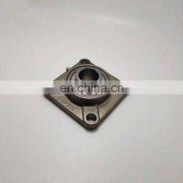SSUCF205 25mm Bore Stainless Steel Square Block Housing Bearing photo-2