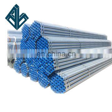 Hot Dip Galvanized Round Steel Pipe / GI Pipe Pre Galvanized Steel Pipe For Construction