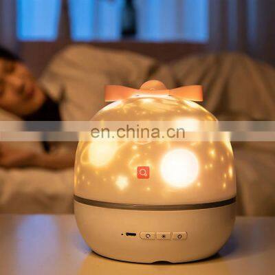 new design Colorful Starry Sky Laser Star Projector lamp Bluetooth Voice Control Music Player for home