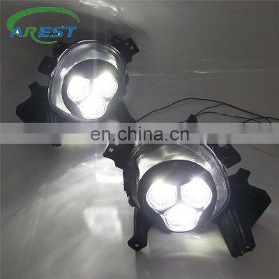 Carest 1Set LED Daytime Running Light 12V Car DRL Fog Lamp Waterproof Driving lamp Fog light For KIA Soul 2017 2018 2019