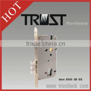 TRUST 45mm backset Square brass bolt mortise Austrulia lock body