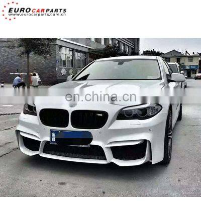 F10 body kits for F10 / F18 to 2016year M4 body kits PP material M5 full kits car bumper  car side skirt