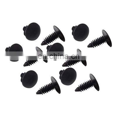 100PCS Nylon Bumper Fastener Rivet Clips Auto Fender Bumper Shield Retainer Clips 8mm Hole Auto Body Clips photo-4