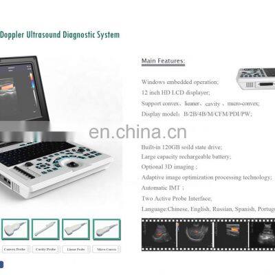 Portable Full Digital 15inch 2D 4D Medical Ultrasound Instruments for Hospital Use photo-4