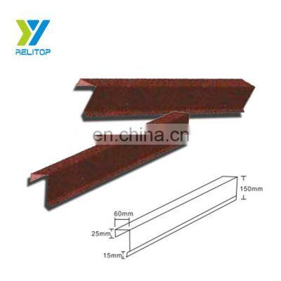 Roofing material Colored Stone coated Metal Roof Tile Accessories Box barge cover