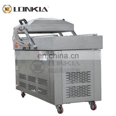 Vacuum Packing Machine Bags Indonesia Steel Key Maquina Envasadora Al Vacio Industrial Doble Sellado De Alimentos Carne En China photo-5