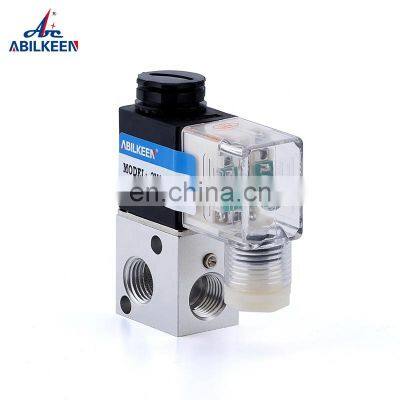 Effective Pneumatic Best Selling 3V1-08 AC110V Normally Closed 3/2 Way Thread Size G1/4 Solenoid Valve DC24V