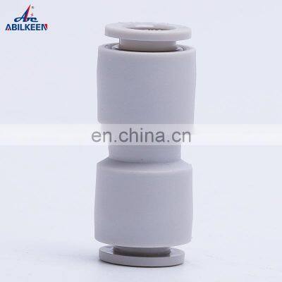 New Original PU Series Straight White Plastic Stronger Material Pneumatic Couplings Quick Connect PU Pneumatic Fitting photo-5