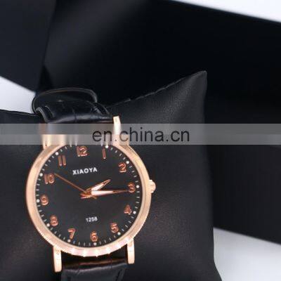 Wholesale Customized Packaging Gift Bright Black Paper Watch Organizer Display Watch Box photo-5