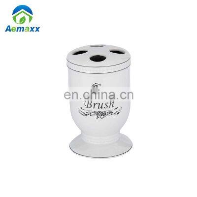 5psc White Modern Design Bathroom Accessory Sanitary Set Green Bathroom Accessory Sets Soap Dish Bathroom Accessory photo-5