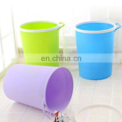 Household Good Quality Dust Bin Colorful Plastic Open Top Waste Bin Kitchen Easy to Use Plastic Cost-effective Dust Bin photo-3