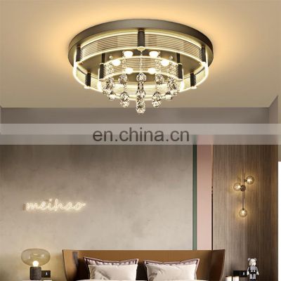 New Listed Indoor Luxury Decoration Iron Acrylic 24 36 108 128 W Living Room Modern LED Ceiling Lamp