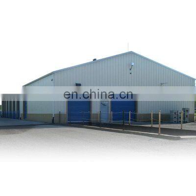 Chinese Low Cost Flexible Design Modular Prefab Metal Steel Frame Warehouse Construction Building