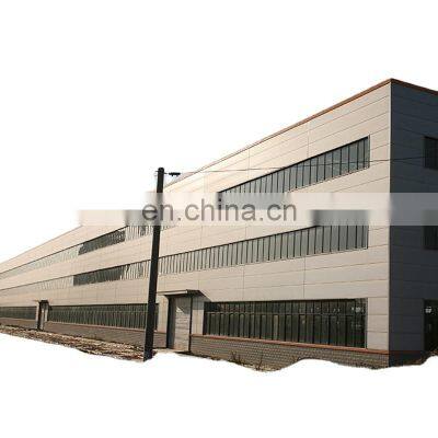 Indonesia prefabricated light steel structure mini sturdy structural warehouse with 3D drawings