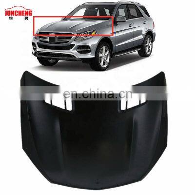 High quality  Car bonnet hood for Merce des  GLE SUV W166 2015-2018 GLE  Car body parts OEM2928800057