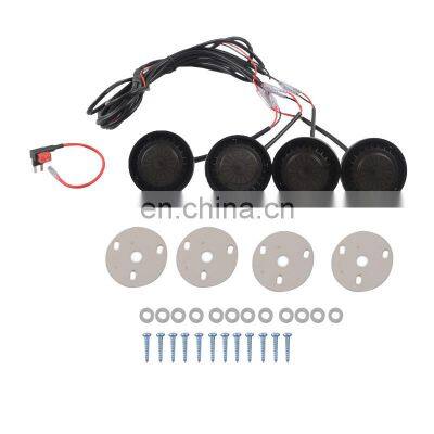 Front Grille LED Light for Jeep Wrangler JK JL 4X4 ABS Grill Grille Led Lighting 4x4 Accessories Maiker Offroad photo-2