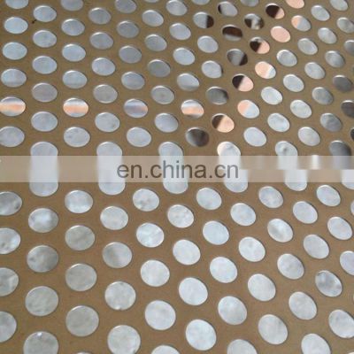 Hot Rolled Sus420J2 304 316 3Mm Thick Stainless Steel Perforated Sheet