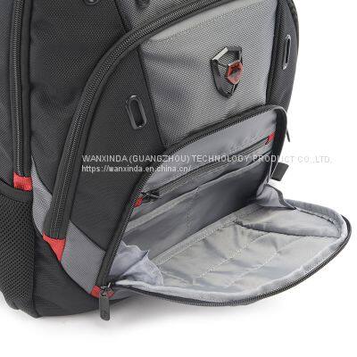 BSCI Factory Custom Test Approval Travel School Business Polyester Bag Laptop Backpack photo-4