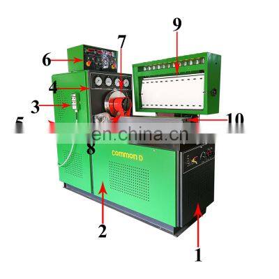 Hot sale fuel injection pump calibration machine COM-D