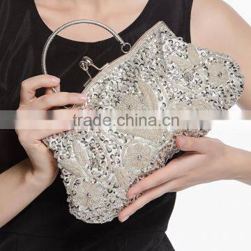 C58594S Hot-selling Elegant lady Classical Beaded Evening Bag