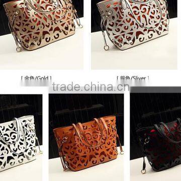 C88792A Fashionable Ladies Simple Hollow Out Handbags